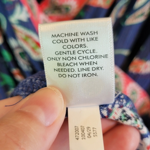 Westport Blue Paisley Flowy Jumpsuit - Picture 10 of 11